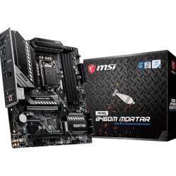MSI MAG B460M MORTAR SOKET 1200 DDR4 2933 HDMI DP M.2 USB 3.2 RGB MATX