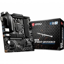 MSI MAG B460M BAZOOKA SOKET 1200 DDR4 2933 DVI HDMI M.2 USB 3.2 MATX