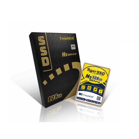 TwinMOS 128GB SATA3 SSD 580Mb-550Mb/s 3DNAND