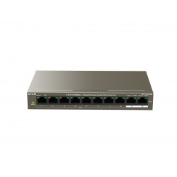 TENDA TEF1110P-8-102W 8-Port Megabit (8xPoE 102W), 2xGE Uplink Desktop Switch
