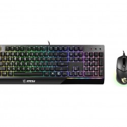 MSI GG VIGOR GK30 COMBO TR GAMING KEYBOARD VE CLUTCH GM11 GAMING MOUSE