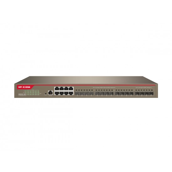 IP-COM G5324-16F 16-Port Fiber SFP + 8-Port Gigabit Bakır L3 Managed Switch