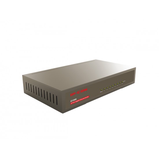 IP-COM G1008 8-Port Gigabit Unmanaged Metal Case Switch