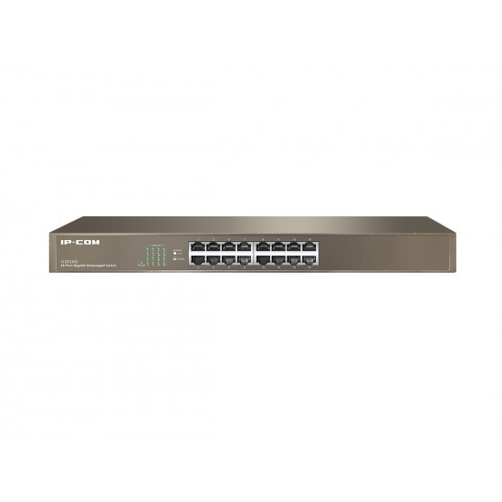 IP-COM G1016G 16-Port Gigabit Unmanaged Rack Tipi Switch