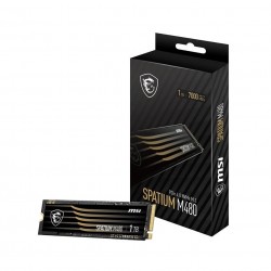 MSI SSD SPATIUM M480 PCIe 4.0 NVMe M.2 1TB R:7000 W:5500