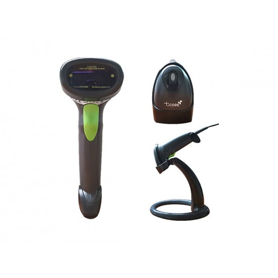 Tcode TC1570 USB El Tipi Laser Barkod Okuyucu +Stand