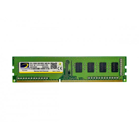 TwinMOS DDR3 4GB 1600MHz 1.35V Low Voltage Desktop Ram