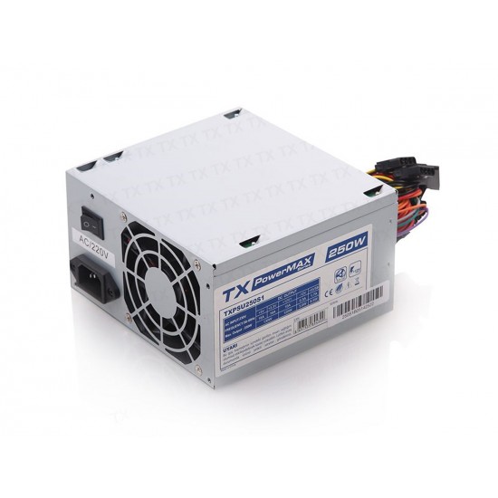 TX 250W 2xSATA/2xIDE Güç Kaynağı (TXPSU250C1)