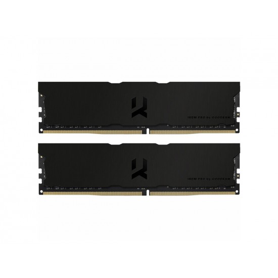 GOODRAM 16GB DUAL (2x8) 3600mhz Deep Black IRDM PRO CL18 DDR4 Ram