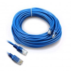 HCS UTP CAT 5  10m PVC Patch Cord MAVİ