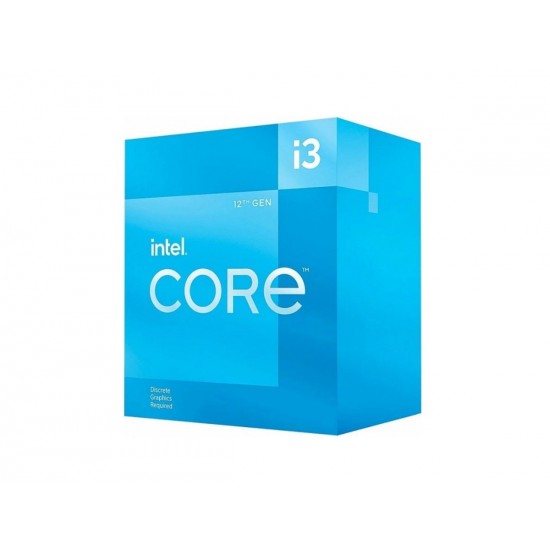 INTEL Alder Lake i3 12100F VGA'sız, Fanlı  3.30GHz, 5MB, Box 1700Pin