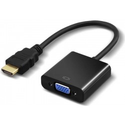Hdmi To Vga Çevirici Dönüştürücü Monitör Kablosu