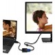 Hdmi To Vga Çevirici Dönüştürücü Monitör Kablosu